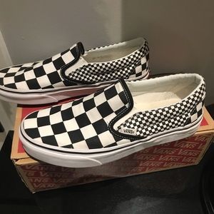 Checkered Vans